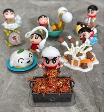 Crayon Shin-chan Cooking Helper Figure Set All 6 Types Collectible Japan Anime