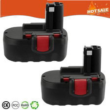 2Pack 18V 4.8Ah Replacement Battery For Bosch 18V Power Tools BAT025 BAT026