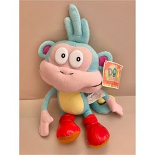 NEW Nanco Viacom 2003 Boots Dora the Explorer Plush Stuffed Velvety Monkey 10"