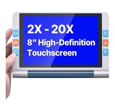 VEVOR Portable Digital Magnifier 8" Touchscreen Video Magnifier NOTES 