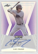 2014 Leaf Metal Draft Purple Prismatic 18/25 Clint Frazier #BA-CF1 Auto i6j