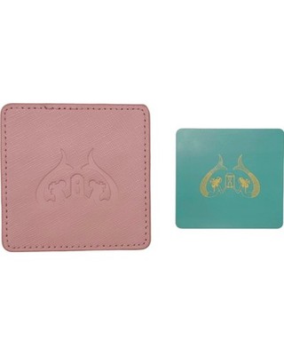 Le Sirenuse Hotel Positano Italy Room Key & Card Holder Pink Leather