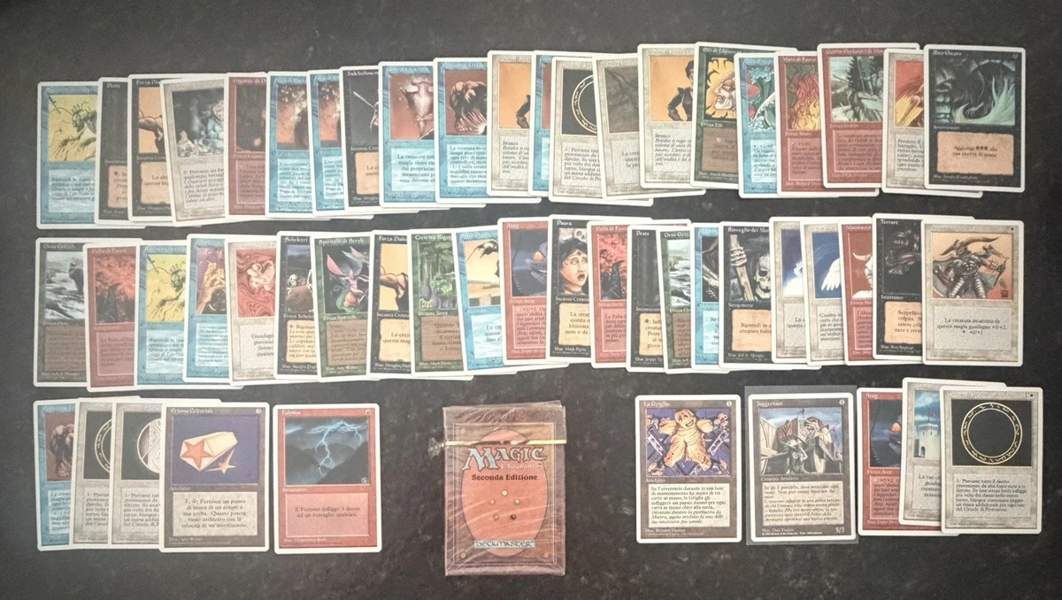 Revised Edition Trading Card Games in Italian for sale | eBay