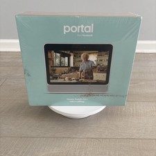 Unopened 10.1" FB/Meta Portal w Alexa/Pandora/Spotify/iHeart - White - B81AO1WUS