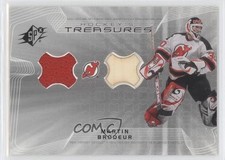 2001-02 SPx Hockey's Treasures Martin Brodeur #HT-MB HOF 0v1