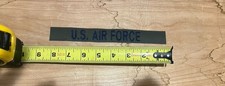 USAF U.S. AIR FORCE NAME TAPE STYLE PATCH BLUE OD OLIVE DRAB GREEN VET AIRMAN