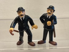 Tim und Struppi Schleich 2 x Figur Comicfigur 1985 ca. 6 cm: Schulze + Schultze