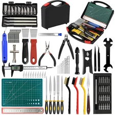 112 PCS 3D Printing Tool Kit, 3D Printer Accessories with Nozzle Cleaning Kit...