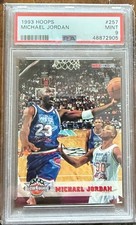 1993 Hoops Michael JordanHOF🏀🐐🔥 #257 PSA 9 Mint