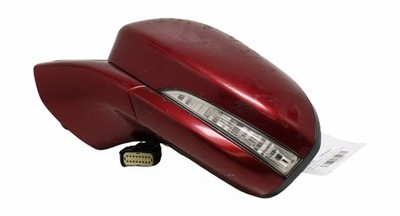 Used Left Door Mirror fits: 2016 Ford Fusion Power removable painted cover w/o b