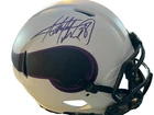 Adrian Peterson Autographed Minn Vikings  Authentic Full Size Helmet Beckett