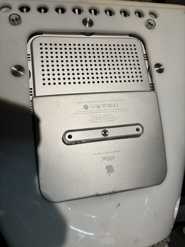 Apple eMac PowerMac Model A1002 VINTAGE PC AIO CRT TIGER OSX 640MB 40GB HDD G4 - Picture 13 of 13