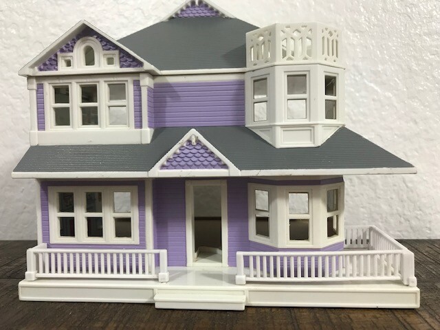 Vtg My Pretty Dollhouse 1994 Lewis Galoob Miniatures House Family Figures