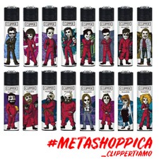 Accendini Clipper da collezione, Lighters, Mecheros, Feuerzeuge CASA DI CARTA...