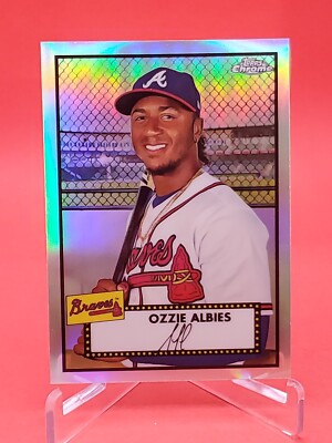 Ozzie Albies 2021 Topps Chrome Platinum Anniversary #234