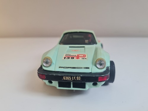 772 SCALEXTRIC EXIN COCHE PORSCHE CARRERA RS 4051 Verdoso SLOT CAR alfreedom - Imagen 3 de 4