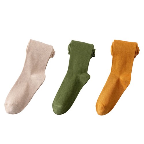 3 Pairs Lady Thigh High Socks Leg Warmers Long Boot Over Knee Stockings Socks - Bild 8 von 26