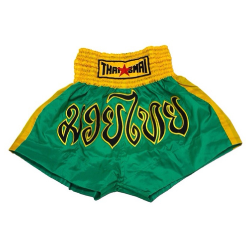 Pantalones Cortos THAISMAI Nylon Boxeo Muay Thai Lucha Combate Ligeros Clásicos - Imagen 4 de 12