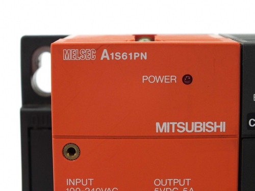 PLC Mitsubishi A2SHCPU Melsec con fuente de alimentación A1S61PN -Módulos A1SX42 A1SJ61BT11 - Imagen 3 de 10