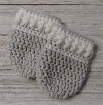 crochet baby mittens 6 months