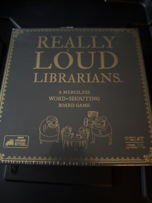 Really Loud Librarians Board Game NEW/SEALED by Exploding Kittens 2023