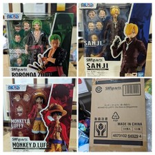 Bandai SH Figuarts One Piece Luffy Zoro Sanji Onigashima Action Figure 1st Ver.