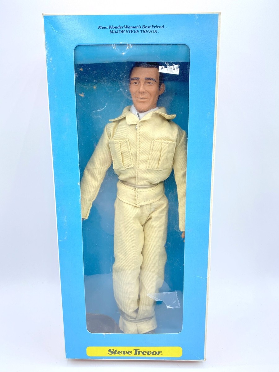 NIB WONDER WOMAN DOLL ACTION FIGURE 1976 MEGO CORP VINTAGE STEVE
