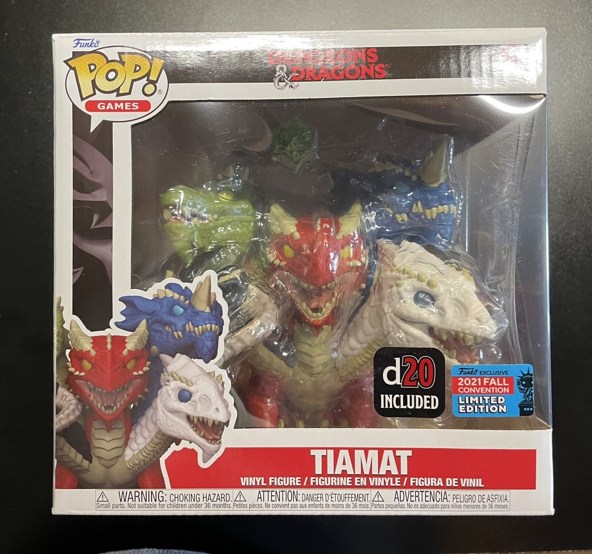 Funko POP! Tiamat NYCC 2021 GameStop Shared Exclusive #846