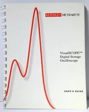KEITHLEY METRABYTE VisualSCOPE Digital Storage Oscilloscope User's Manual-Guide