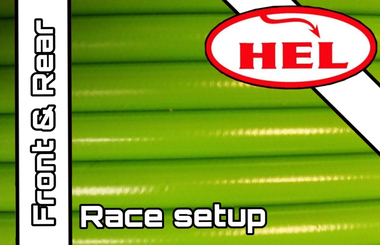 GREEN Rocket III 2004-2010 RACE SETUP + REAR HEL BRAIDED BRAKE LINES