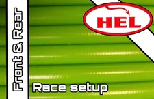 GREEN Rocket III 2004-2010 RACE SETUP + REAR HEL BRAIDED BRAKE LINES
