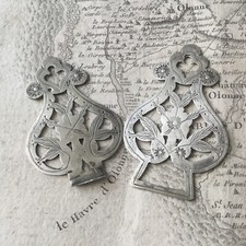 BOUCLE DE CAPE Argent Agrafe Manteau Homme Bijou Régional Vendée XIXè