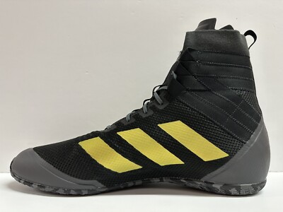 ADIDAS SPEEDEX 18 BOXING BOOTS SHOES BLACK GOLD METALLIC GY4079
