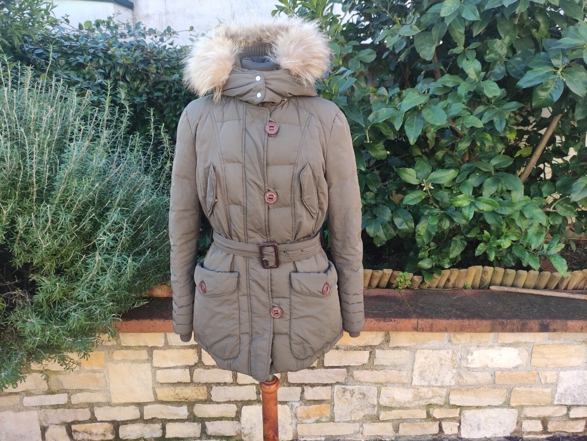 Museum Women's Down Jacket With Removable Hood Size S