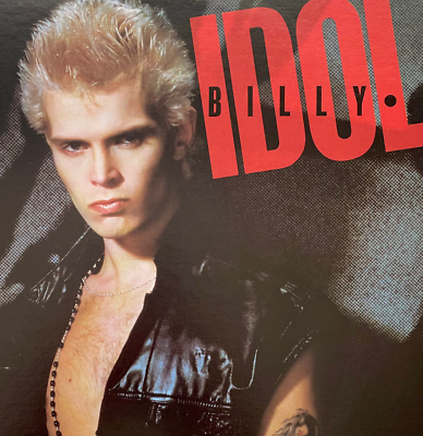 ORIGINAL Vtg 1982 BILLY IDOL Album S/T Vinyl 1ST PRESSING Record