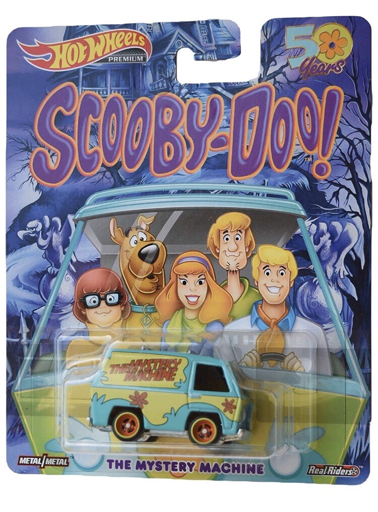 HOT WHEELS PREMIUM SERIES REAL RIDERS - SCOOBY DOO MYSTERY MACHINE