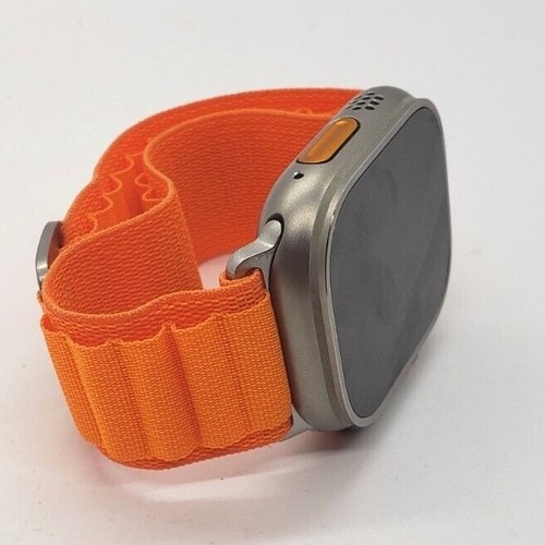Apple Watch Ultra GPS y celular 49 mm titanio Trail Alpine Loop océano excelente - Imagen 6 de 69