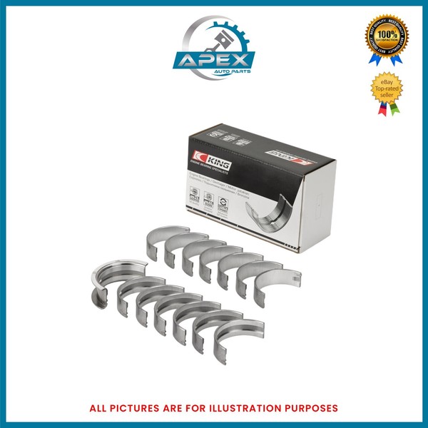 Bmw Series 3 (F30, F80) N57D30 3.0 Diesel Hauptkurbelwellenlager Set - Std-image