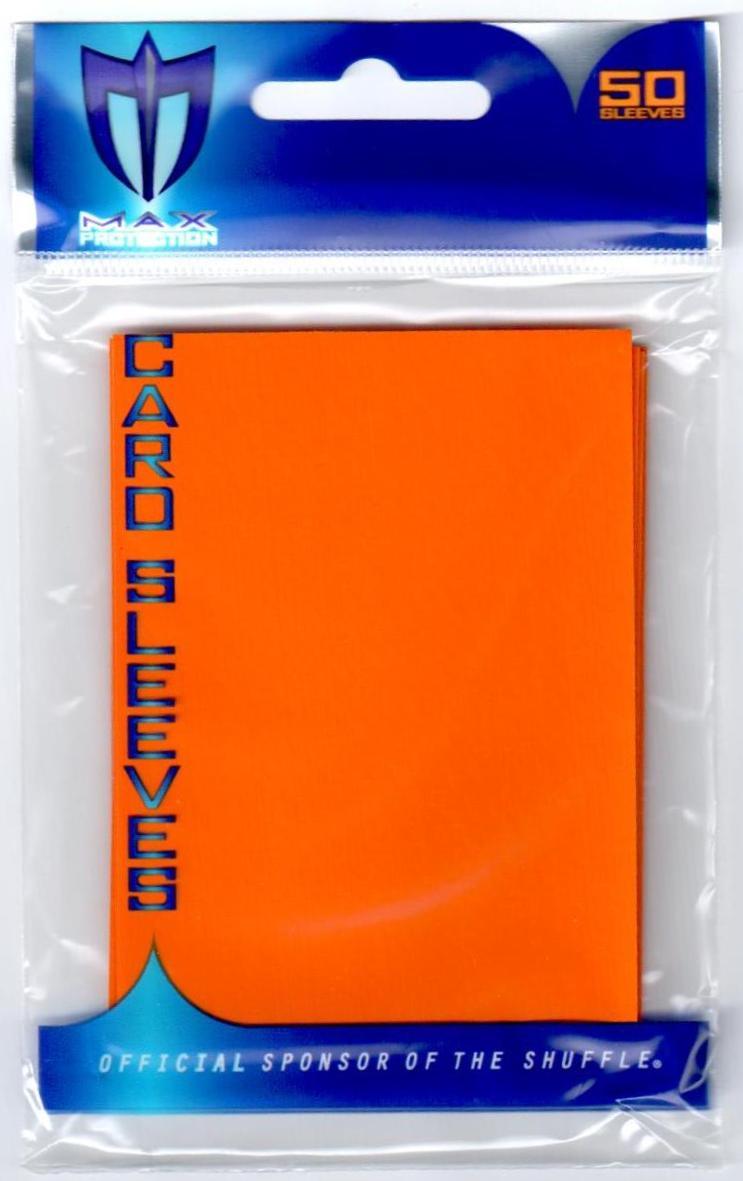 Max Protection YUGIOH Card Sleeves Flat ORANGE (50 Count) Yu-Gi-Oh! | eBay