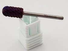 Juego de 10 -- Brocas para clavos de carburo púrpura con tapa redondeada 4XC - Bén-Bền-Không Tưng