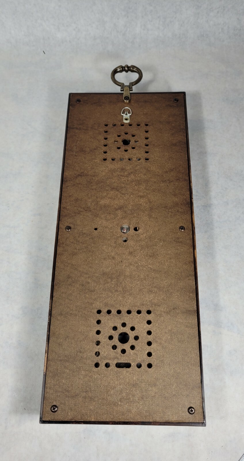 Vintage Springfield Thermometer Barometer Humidity Meter Plastic Faux