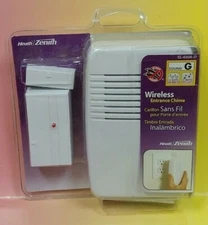 Heath Zenith | SL-6168-D | Wireless Entrance Chime | New, Never Used | White