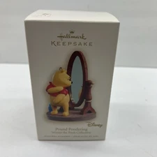 Hallmark Keepsake Ornament 2008 Pound Pondering  Winnie The Pooh NIB