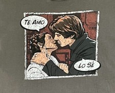 Camiseta Leia Loves Han Star Wars Camiseta Ciencia Ficción Camiseta Película Para Hombres Camiseta 3XL