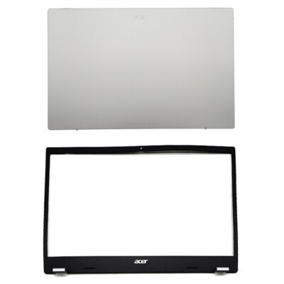 Silver Back Cover Bezel For Acer Aspire A315-24P 24PT A515-58M Top 60.KDEN2.002 