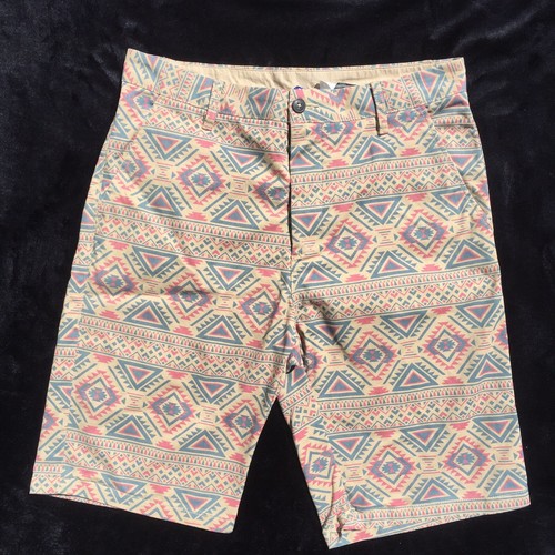 Mens shorts 32W H\u0026M Aztec Pattern 