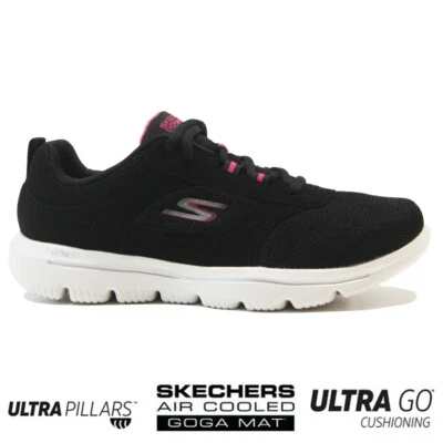 LADIES SKECHERS AIR GOGA MAT TRAINERS LIGHTWEIGHT FITNESS RUNNING WALKING SHOES