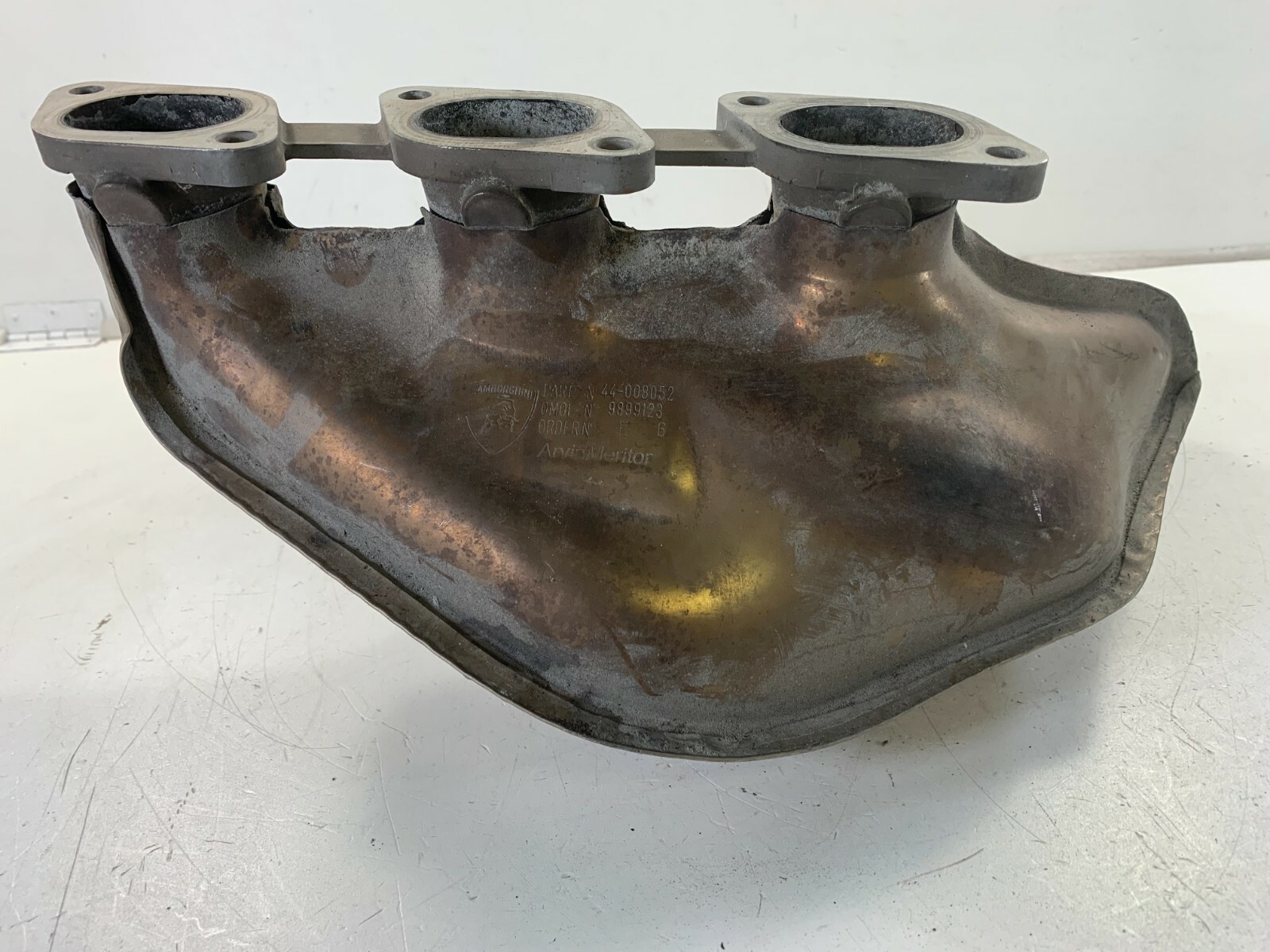 2006-2010 Lamborghini Murcielago RH-Front Exhaust Manifold OEM 44008052