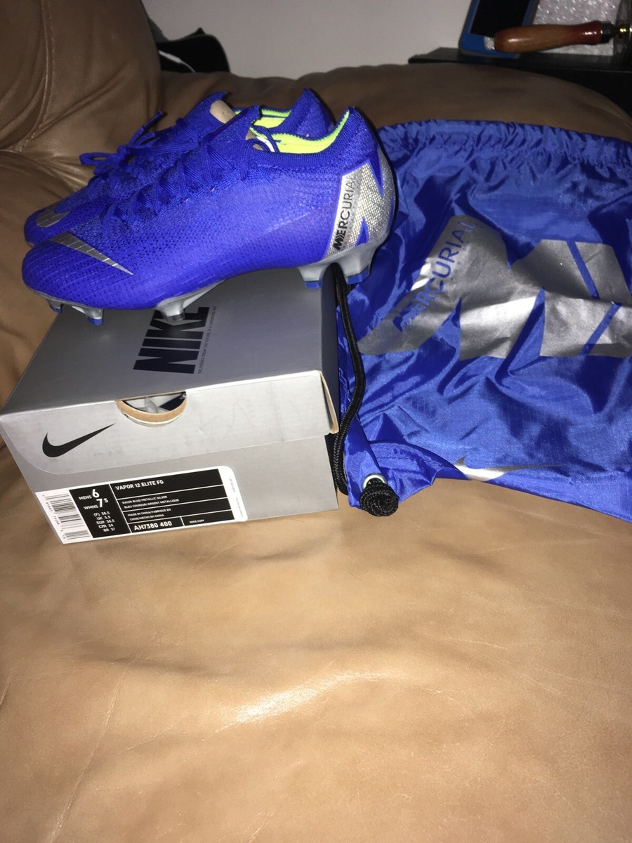 Size Nike Vapor 12 Elite FG Racer Blue for sale online