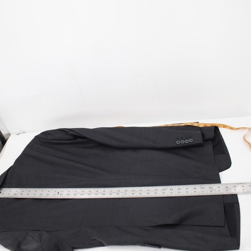 Versace Collection Sport Coat Mens 42 Wool Blend Single Breasted Two Button gray - Picture 8 of 14